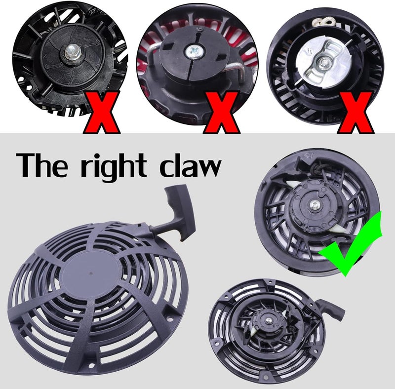 TKCBCD Store Pull Start Assembly Compatible with BS 796497 Pull Start Assembly 14723 150-365 796497 Rewind Recoil Starter for Toro Timemaster Lawn Mower 111P05 111P02 - Image 4